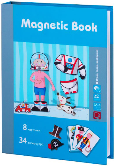 Развивающая игра Magnetic Book Интересные профессии