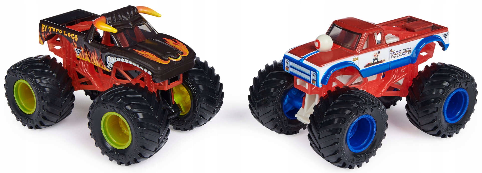 Купить Набор машинок Monster Jam Монстр Джем, Траки, меняющие цвет, М 1:64,  2 шт (6044943) в ассортименте в Адлере в интернет-магазине LEMI KIDS