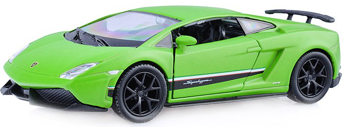 Легковой автомобиль RMZ City Lamborghini Gallardo LP570-4 Superleggera (554998M(A)) 1:36 зелёный матовый