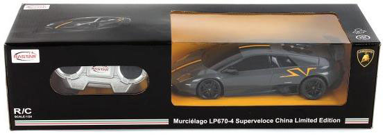 Легковой автомобиль Rastar Lamborghini Superveloce LP670-4 (39001) 1:24 18 см