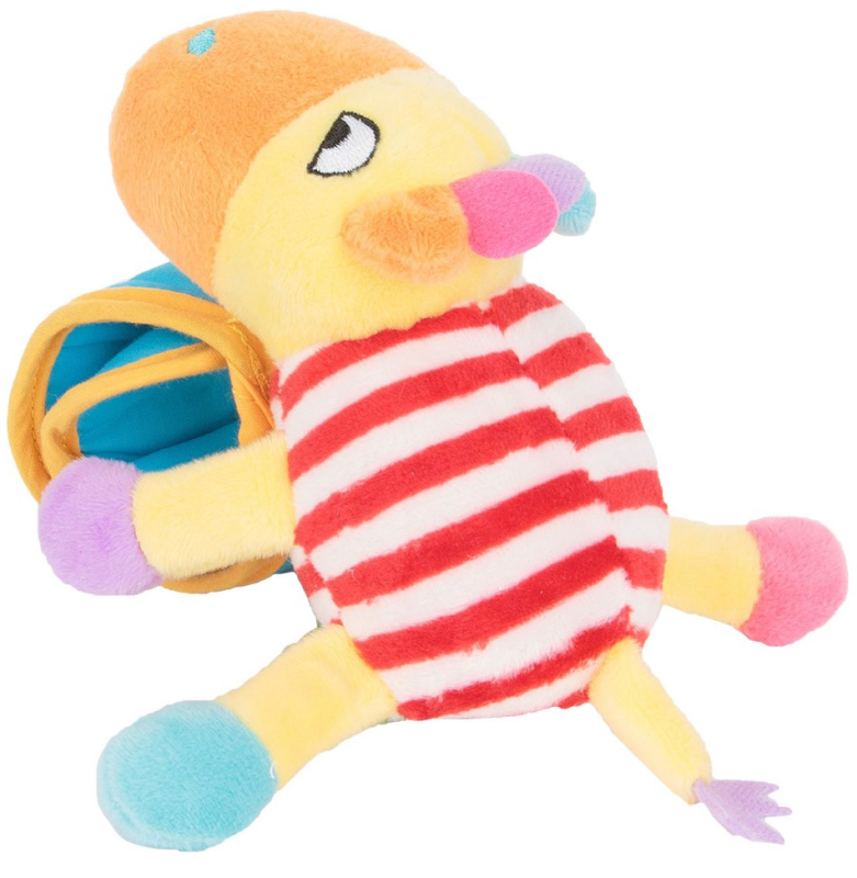 Подвесная игрушка Happy Snail Жираф Спот (14HSK07SP) желтый/голубой