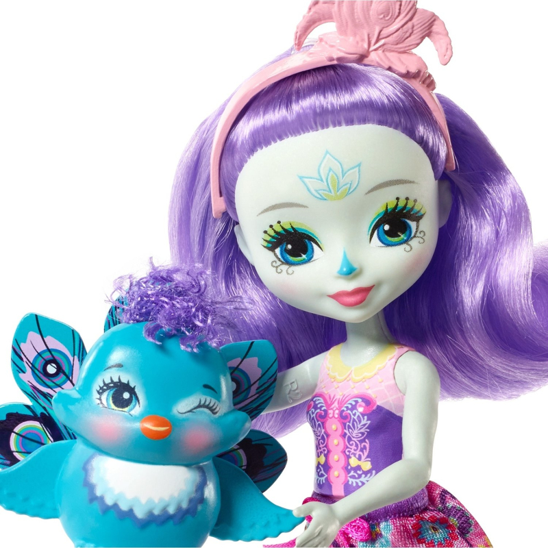 Игровой набор Mattel Enchantimals - Чаепитие Пэттер Павлины и Флэпа FRH49