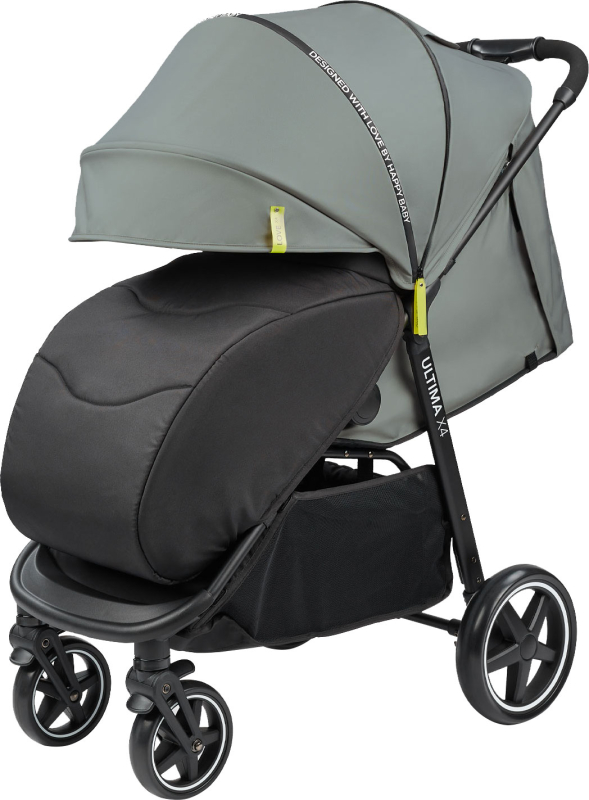 Прогулочная коляска Happy Baby Ultima V2 X4 grey