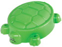 Песочница с крышкой Paradiso Toys Веселая черепаха 95,5х68х27 см