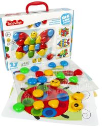 Мозаика для самых маленьких d40/4 цв/27 эл Baby Toys