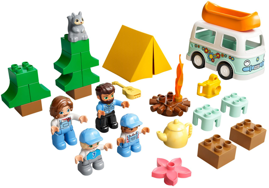 Конструктор Lego Duplo 10946 Семейное приключение на микроавтобусе