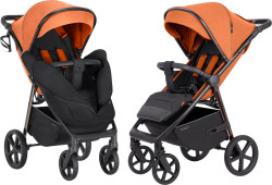 Детская коляска прогулочная Carrello Bravo Tango Orange 2024, арт. CRL-5515