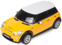 Легковой автомобиль Rastar Minicooper S (20900) 1:18 жёлтый