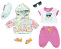 Zapf Creation Комплект одежды для куклы Baby Born для велосипедной прогулки Делюкс, 827192