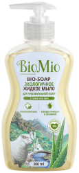 Экологичное жидкое мыло BioMio для чувствительной кожи с гелем алоэ вера BIO-soap
