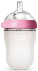 Бутылочка Comotomo Natural Feel Baby Bottle 250 мл розовый