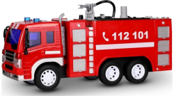 Игрушка-пожарная машина KID ROCKS, масштаб 1:16,со звуком и светом, инерц. механизм YK-2110