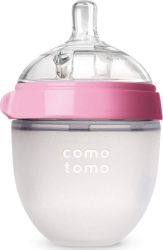 Бутылочка Comotomo Natural Feel Baby Bottle 150 мл розовый