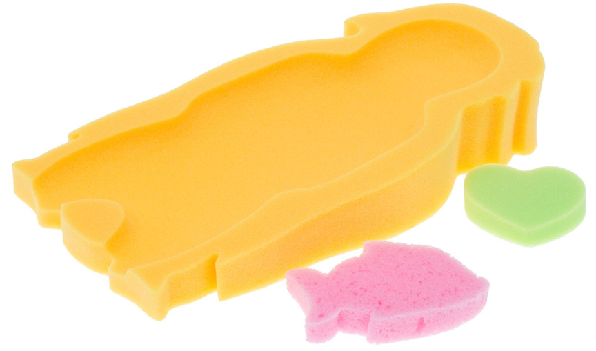 Вкладка-матрац в ванночку для купания Тега Midi, разноцветный