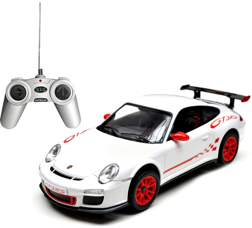 Легковой автомобиль Rastar Porsche GT3 RS (39900) 1:24 18,5 см белый