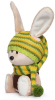 Мягкая игрушка Budi Basa Лесята Заяц Антоша в шапочке и свитере 15 см