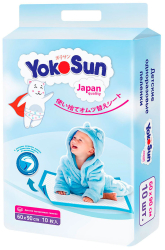 Детские одноразовые пеленки YokoSun №10 60х90 см