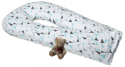 Наволочка к подушке для беременных AmaroBaby Exclusive Soft Collection  Треугольники 340х35 см