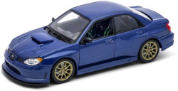 Машинка Welly Subaru Impreza WRX STI, 1:24, синяя