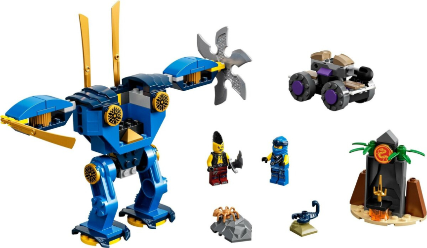 Конструктор Lego Ninjago 71740 Электрический робот Джея