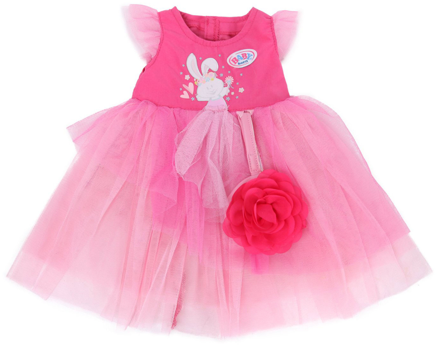 Zapf Creation Бальное платье для кулы Baby Born 827-178 розовый