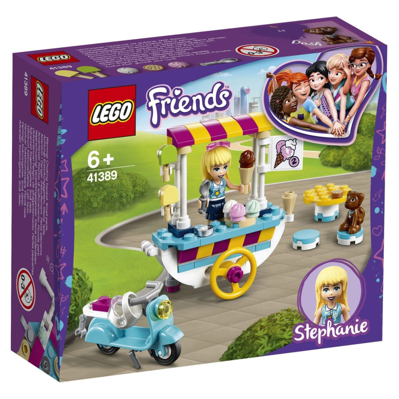 Конструктор LEGO Friends 41389 Тележка с мороженым