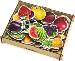Набор Woodlandtoys Овощи, фрукты, ягоды, 111401